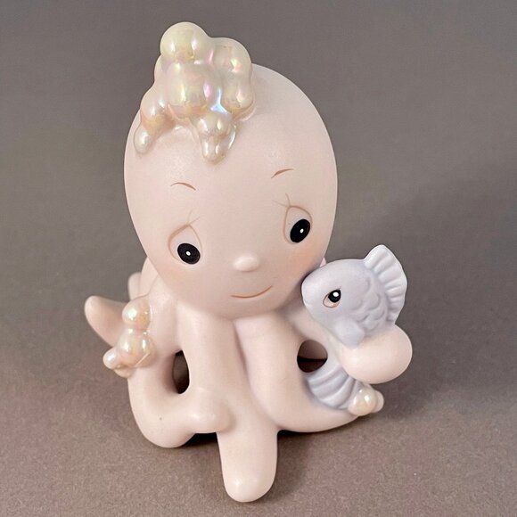 Precious Moments Octopus I Only Have Arms for You Figurine 527769 1992 Vintage - Picture 6 of 11